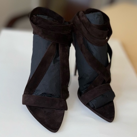 NWT - Saint Laurent Deva 105mm Sandal, Size 38 (US 8) - Picture 6 of 10